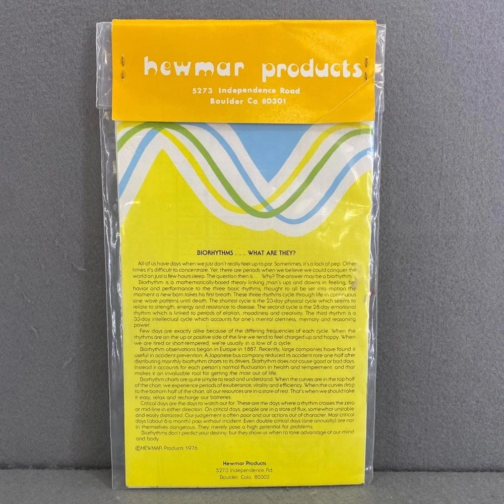Hewmar Products vintage new